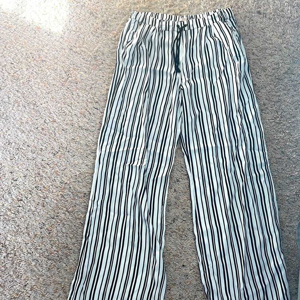 Striped summer pants